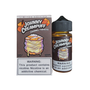 johnny creampuff caramel tobacco 100ml 9184 - VAPE88